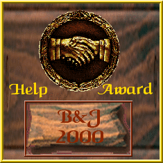 B & J Help Award